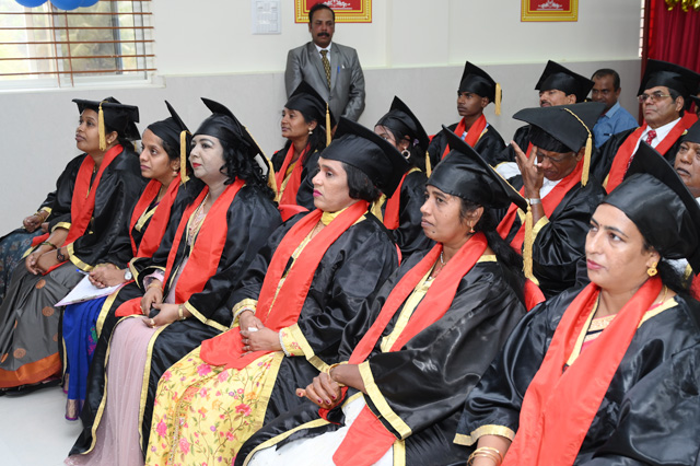 On Saturday, March 16th, 20 students from Grace Ministry Theological Bible College, Bangalore, which is associated with United Theological Research University, were awarded Certificates of B.Th by Bro Andrew Richard. 